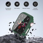 Hard Case for Apple Watch Series 10 Series 11 [2025] 46mm Screen Protector,Built-in Full Tempered Glass [Touch Sensitive] Slim Bumper Protective Cover iWatch S10 S11 Accessories - Image 3