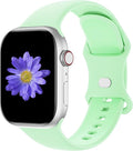 Sport Bands Compatible with Apple Watch 42mm 44mm 45mm 46mm 41mm 38mm 40mm 49mm for Women Men, Soft Silicone Strap for iWatch Wristband Series Ultra SE 11 10 9 8 7 6 5 4 3 2 1 by Cindgress