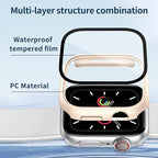 Waterproof Case for Apple Watch Series 3/2/1 42mm, Built-in Screen Protector with Tempered Glass [Touch Sensitive] Cover for iWatch S3/S2/S1 Accessories 42mm, Rose Gold - Image 7