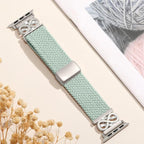Dirrelo Braided Magnetic Stretchy Nylon Band Compatible for Apple Watch Bands Women 40/41/38/42/44/45/46/49mm, Designer Dressy Infinity Elastic Strap for iWatch Series 11 10 9 8 7 6 5 4 SE/Ultra 3 2 1 - Image 6