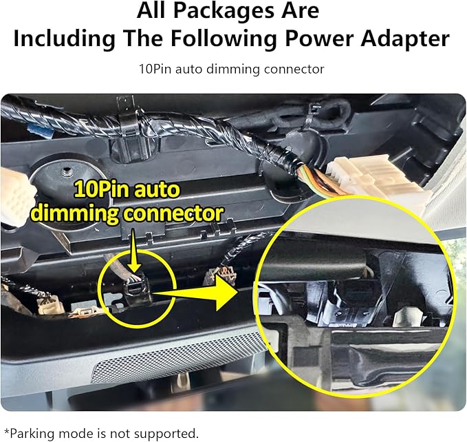 4K Dash Cam Custom fit for Subaru Impreza 2024 2025 2026(Model B), Base Limited Premium RS Sport and More, Integrated OEM Look, UHD 2160P Video, App & WiFi, 64GB Card - Image 4