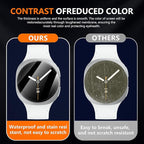 Suoman 2-Pack for Samsung Galaxy Watch 8 40mm Privacy Screen Protector,[Anti peeping] 9H Hardness Tempered Glass Protective Film +Positioning installation - Image 6