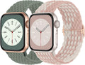 Braided Solo Loop Compatible with Apple Watch Band 38mm 40mm 41mm 42mm 44mm 45mm 46mm 49mm Women Men, Adjustable Stretchy Bands Elastic Sport Strap for iWatch Series 11 10 9 8 7 6 5 4 3 2 SE Ultra 3 2 by Butifacion
