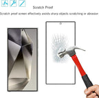 Ailun Glass Screen Protector for Galaxy S24 Ultra [6.8 Inch] 3Pack + 3Pack Camera Lens Tempered Glass Fingerprint Unlock 0.25mm Ultra Clear Anti-Scratch Case Friendly [Not For S24/S24 Plus] - Image 3