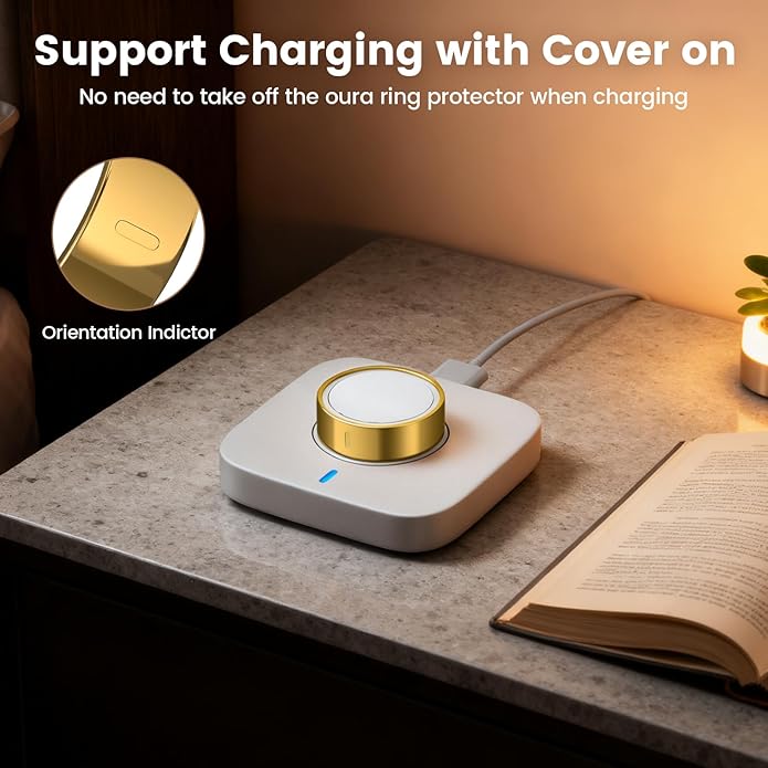 3 Pack Ring Cover Compatible with Oura Ring Gen 4/Gen 3 Horizon/Heritage, Upgraded Anti-Scratch TPU Protector for Men Women, NOT for Oura Ring 4 Ceramic - Image 4