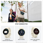 Garmin vivoactive 6 (Lunar Gold/Bone) Fitness GPS Smartwatch Bundle - AMOLED Health Watch, 11-Day Battery Life, Body Battery, Music Storage with PlayBetter Screen Protectors & Portable Charger - Image 6