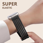 Braided Stretchy Band Compatible with Apple Watch Bands 38mm 40mm 41mm 42mm 44mm 45mm 46mm 49mm for Women Men, Adjustable Nylon Solo Loop Elastic Straps for iWatch Series 10 9 8 7 6 5 4 3 2 1 SE Ultra - Image 6