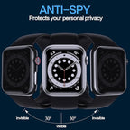 YMHML [ 4 Pack Privacy Screen Protector Compatible for Apple Watch 40mm SE Series 6/5/4, [Upgrade Anti-Spy Film] Soft Anti-Scratch Film - Image 2