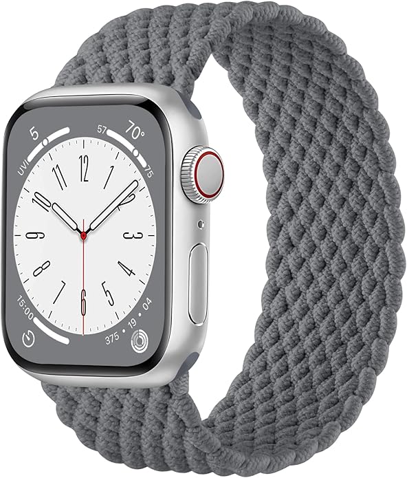 Zedoli Braided Solo Loop Bands Compatible with Apple Watch Band 38mm 40mm 41mm 42mm 44mm 45mm 46mm 49mm Women Men, Stretchy Nylon Sport Elastic Strap for iWatch Series 11 10 9 8 7 6 5 4 3 2 1 SE Ultra by HOME