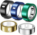 5 Pack Ring Cover Compatible with Oura Ring Gen 4/Oura Ring Gen 3 Horizon/Heritage, Abrasion-Resistant TPU Case for Oura Ring Protector Accessories for Oura Size 9 by Hexasider
