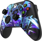 Custom Controllerzz Wireless Controller for Microsoft Xbox Series X/S & Xbox One - Custom Soft Touch Feel - Custom Series X/S Controller (X/S Graffiti) - Image 3