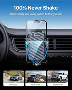 andobil 2026 Upgraded Car Phone Holder Mount, Military-Grade Phone Holders for Your Car Vent Ultra-Stable Metal Clip Universal 360° Cell Phone Car Mount for iPhone 17 Pro Max 16/15/14/13/12/ Samsung - Image 3