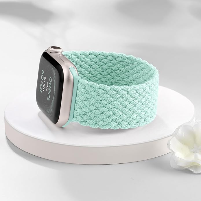 Zedoli Braided Solo Loop Bands Compatible with Apple Watch Band 38mm 40mm 41mm 42mm 44mm 45mm 46mm 49mm Women Men, Stretchy Nylon Sport Elastic Strap for iWatch Series 11 10 9 8 7 6 5 4 3 2 1 SE Ultra - Image 4