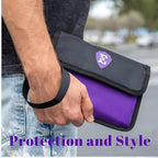 Large Faraday Bags for Phones with Two Pockets, RFID Blocking Sleeves, Signal Blocking Shield, Faraday Key Fob Protector, RFID Faraday Pouch for Key fob w/Removable Handle - Image 6