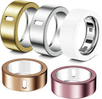 5 Pack Ring Cover Compatible with Oura Ring Gen 4/Oura Ring Gen 3 Horizon/Heritage, Abrasion-Resistant TPU Case for Oura Ring Protector Accessories for Oura Size 13 by Hexasider