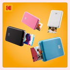 KODAK Step Instant Smartphone Photo Printer, Portable Mini Color Wireless Mobile Printer, Zink 2x3” (5.1x7.5 cm) Sticky-Back Photos, Bluetooth Compatible with iOS & Android Devices, Editing App, Pink - Image 9