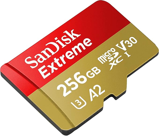 SanDisk Extreme 256GB MicroSD Memory Card (5 Pack) Works with DJI Drone Series Mini 4 Pro (SDSQXAV-256G-GN6MN) V30 A2 4K UHD UHS-I Bundle with (1) Everything But Stromboli MicroSDXC Card Reader - Image 4