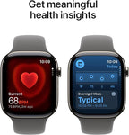 Apple Watch Series 11 [GPS + Cellular 46mm] Smartwatch with Natural Titanium Case with Stone Grey Sport Band - M/L. Sleep Score, Fitness Tracker, Health Monitoring with AppleCare+ (2 Years) - Image 4