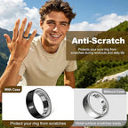 4 Pack Upgraded Ring Covers Compatible with Oura Ring Gen 4/Gen 3, TPU Anti-Scratch Protector Accessories for Oura Ring Cover Jacket for Women Men, Size 13 (Not for Oura Ring 4 Ceramic) - Image 5