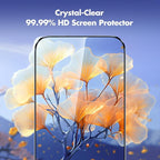 UNBREAKcable for iPhone 16 Screen Protector, 3-Pack Full Coverage Tempered Glass [Military Grade Shatterproof] [9H Hardness] [Easy Installation Frame] [Bubble Free] for iPhone 16 6.1" - Image 6
