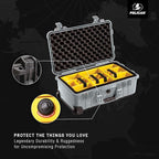 Pelican 1510 Case with Padded Dividers (Black) - Image 7