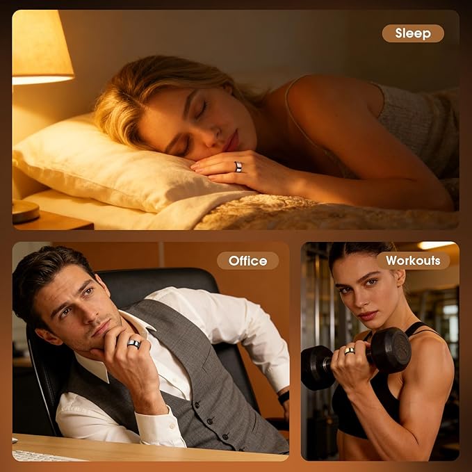 High-Gloss Plated Covers Compatible with Oura Ring Gen 4/Oura Gen 3 Cover, Anti-Scratch Ultra-Thin TPU Ring Protector Case Accessories for Women Men - Not for Oura 4 Ceramic - Image 7