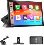 CarPlay Screen for Car, 9'' Wireless CarPlay & Android Auto - Smart Portable Touchscreen with Bluetooth/FM, Mirror Link, Voice Control, GPS Navigation, Hands-Free Calling, Plug & Play Car Play Screen by Unknown