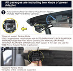 Mangoal Front 4K & Rear 1080P Dash Cam fit for Chevy 4th Gen Silverado 1500 2022-2026, HD 2024-2026 WT LT RST Trail Boss High Country ZR2 (Model C), Integrated OEM Look, UHD 2160P Video, 128GB Card - Image 4