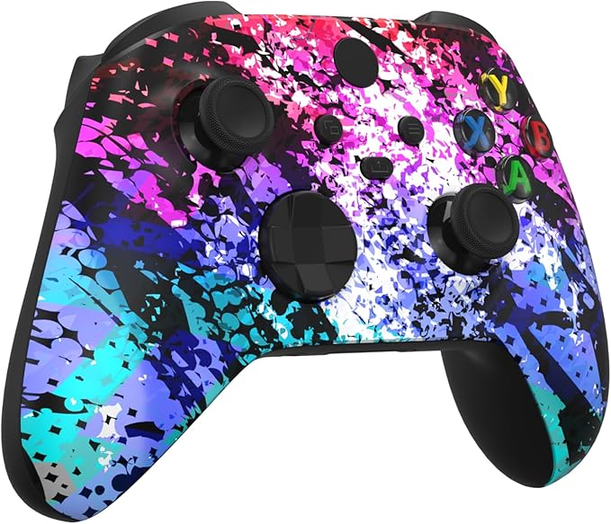 Custom Controllerzz Wireless Controller for Microsoft Xbox Series X/S & Xbox One - Custom Soft Touch Feel - Custom Series X/S Controller (X/S Digital Mirage) - Image 2