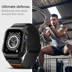 Spigen for Apple Watch Band, Lite Fit Pro Case and Strap Compatible with Ultra, Series Durable TPU Cover with Lightweight Fabric Strap - Image 5