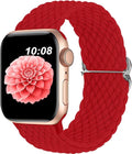 DOBSTFY Compatible with Apple Watch Band 38mm 40mm 41mm 42mm 44mm 45mm 46mm 49mm for Women Men,Stretchy Braided Apple Watch Strap for iWatch Series 10/9/8/7/6/5/4/3/2/1/SE/Ultra/Ultra 2 by DOBSTFY
