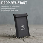 2 Pack Faraday Bags for Phones - [5G/Bluetooth/WiFi/GPS] Signal Blocker, Fireproof Waterproof Anti-Scratch | Detachable Wrist Strap, RFID Blocking Anti-Tracking Pouch - Image 3