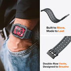 amBand E1 Sport Case Band for Apple Watch Ultra 3/2/1 & SE 3/2/1 & Series 11 10 9 8 7 6 5 4 3 49mm 46mm 45mm 44mm 42mm 41mm 40mm 38mm, Shockproof & Scratch Resistant Rugged Bumper for Men Women - Image 6