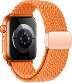 Qimela Sport Loop Compatible with Apple Watch Band 38mm 40mm 41mm 42mm 44mm 45mm 46mm 49mm for Women Men,Magnetic Strap Stretchy Braided Wristband for iWatch Series 11 10 9 8 7 6 5 4 SE Ultra 3 2 1 - Image 2