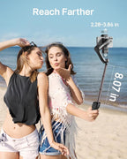 hohem iSteady V3 Ultra Gimbal Stabilizer for iPhone, Phone Gimbal with AI Auto Tracking, Detachable Touchscreen Remote, Built-in Extension Rod, Tripod, Fill Light, for Vlog, Travel, Pet, Fitness - Image 6