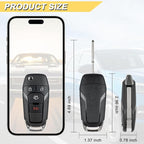Vurkcy Key Fob Replacement for 2013 2014 2015 2016 Ford Fusion Car Keyless Entry Remote Control, N5F-A08TAA N5FA08TAA, 4 Buttons - Image 4