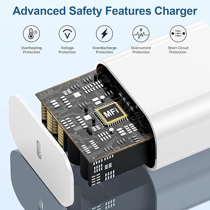 USB C Apple Watch Charger,[MFi Certified] iPhone Fast Magnetic iWatch Charger 6ft USB C Charging Cable Cord Long and Type C Wall Charger Block for Apple Watch Series 11/10/9/Ultra/8/7/SE/SE2/6/5/4/3/2 - Image 4