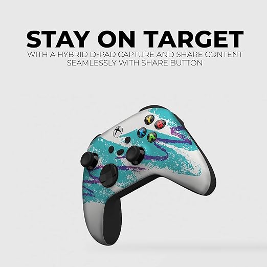 DreamController 90'S Cup Custom X-box Controller Wireless compatible with X-box One/Series X/S Proudly Customized in USA with Permanent HYDRO-DIP Printing(NOT JUST A SKIN) (MODDED) - Image 6