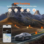 4K+1080P Dash Cam Front and Rear,FHD Wireless Dual Dashcam for Cars,Hardwire,HDR Night Vision,24H Parking Mode,5G WiFi & GPS,Car Battery Protection,Hardwire Kit,128GB Card - Image 6