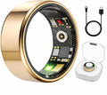 Smart Ring Health & Fitness Tracker for Men & Women, Heart Rate, SPO₂, Sleep & Activity Monitoring, IP68 Waterproof, Long Battery Life, Family Care Mode, No Subscription Fee (Rose Gold, 7) by SmartRingHealthFitness