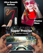 ZAGG Glass+ Screen Protector for iPhone 15-3X Stronger with Reinforced Edges, Scratch & Smudge-Resistant Surface, InvisibleShield, Easy to Install - Image 4