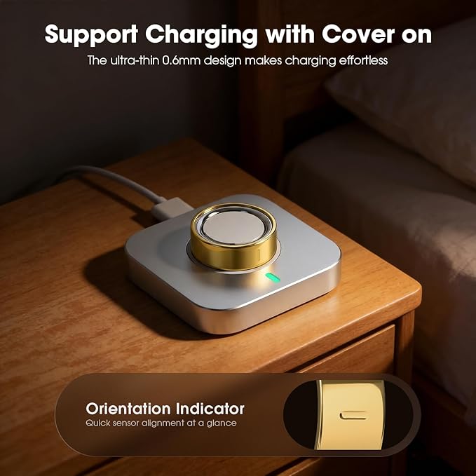 High-Gloss Plated Covers Compatible with Oura Ring Gen 4/Oura Gen 3 Cover, Anti-Scratch Ultra-Thin TPU Ring Protector Case Accessories for Women Men - Not for Oura 4 Ceramic - Image 3