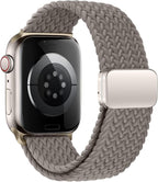 Qimela Sport Loop Compatible with Apple Watch Band 38mm 40mm 41mm 42mm 44mm 45mm 46mm 49mm for Women Men,Magnetic Strap Stretchy Braided Wristband for iWatch Series 11 10 9 8 7 6 5 4 SE Ultra 3 2 1 - Image 2