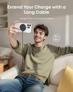 Anker Zolo Magnetic Wireless Charger, Qi2 Certified 15W MagSafe-Compatible Wireless Charging Pad, for iPhone 17/16/15/14/13/12 Series, AirPods, and More (Not for Pixel, Adapter Not Included) - Image 7