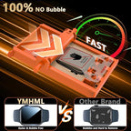 YMHML 2 Pack Tempered Glass Screen Protector for Apple Watch Series 11 Series 10 46mm, [Zero Bubble] 3D Full Coverage Strong Adhesion Waterproof Film with [Automatic Align Tech] iWatch Accessories - Image 2