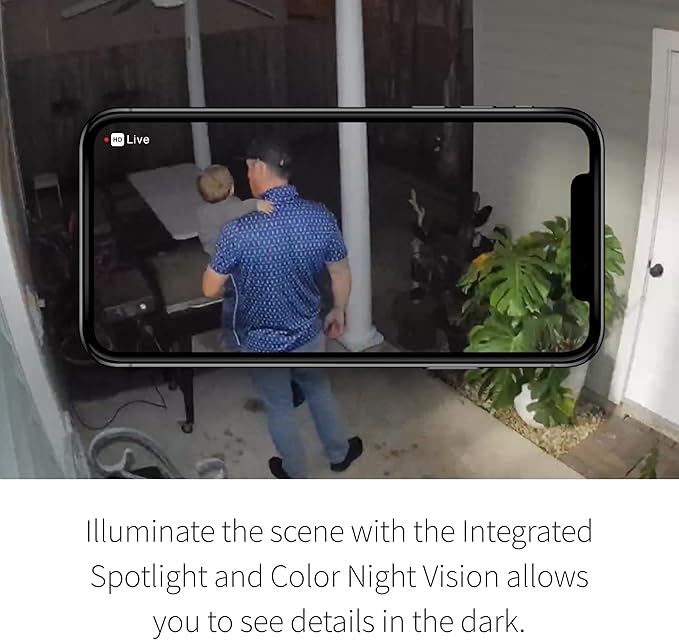 Arlo Essential Security Cameras Wireless Outdoor 2K (2nd Gen, 2023 Release) - Battery Power, Person Recognition, Package Detection, Animated Preview, 1-Month Trial of Secure Plan, 1 Cam, White - Image 3