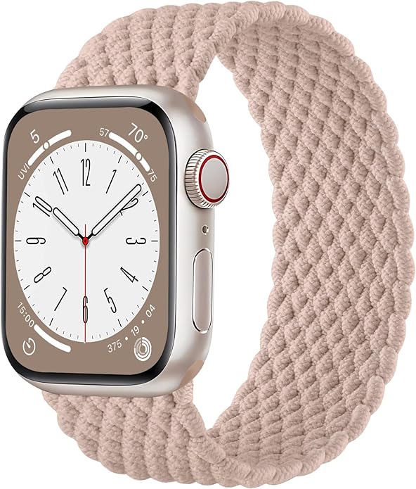 Zedoli Braided Solo Loop Bands Compatible with Apple Watch Band 38mm 40mm 41mm 42mm 44mm 45mm 46mm 49mm Women Men, Stretchy Nylon Sport Elastic Strap for iWatch Series 11 10 9 8 7 6 5 4 3 2 1 SE Ultra by HOME