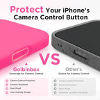 GolbinBox Magnetic for iPhone 17 Case, Compatible with MagSafe, Screen Protector + Camera Lens Protector, Liquid Silicone Shockproof Phone Cover with Anti-Scratch Microfiber Lining, Hot Pink - Image 5