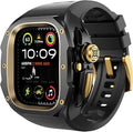 Rugged Bumper band with Case For apple watch ultra 3 2 1 49MM（1-second quick installation） - Shockproof & Scratch Resistant Compatible with iWatch Ultra 3/2/1 Men Gifts by Unknown