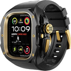 Rugged Bumper band with Case For apple watch ultra 3 2 1 49MM（1-second quick installation） - Shockproof & Scratch Resistant Compatible with iWatch Ultra 3/2/1 Men Gifts by Unknown